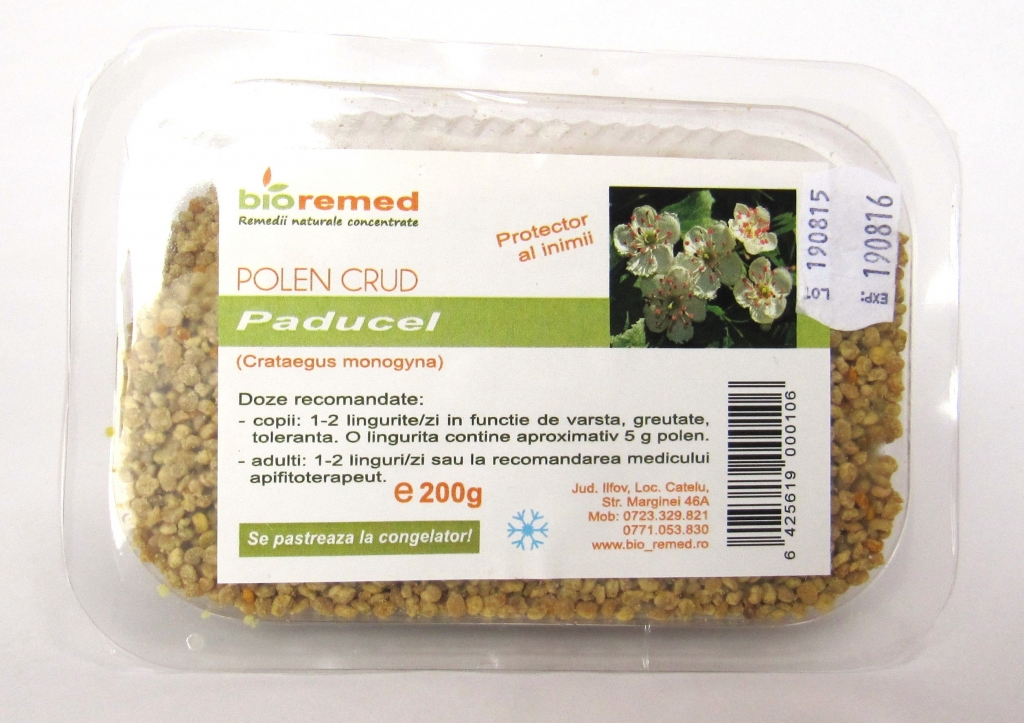 Polen crud paducel 200g - BIOREMED