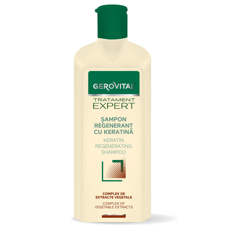 Sampon Regenerant Cheratina 250ml - Gerovital Tratament Expert