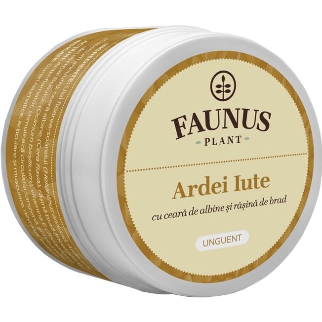 Unguent ardei iute 50ml - FAUNUS PLANT