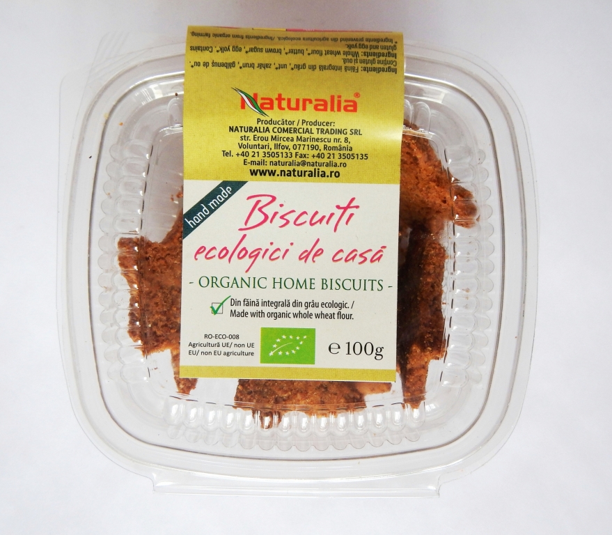 Biscuiti ecologici casa eco 100g - NATURALIA