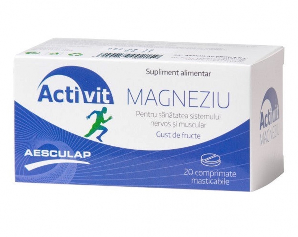 Magneziu Activit 20cp - AESCULAP
