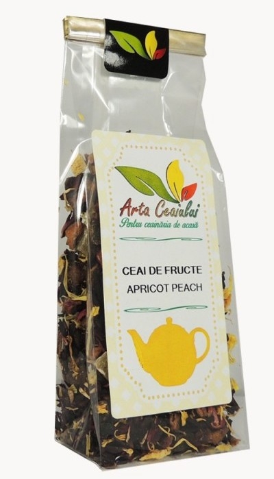 Ceai fructe cu caise piersici 40g - MOUNT HIMALAYA TEA