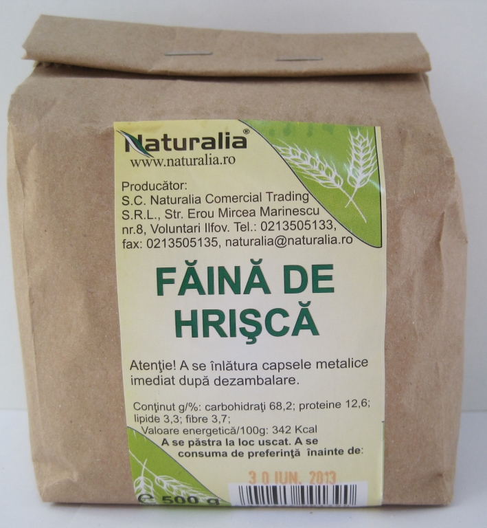 Faina hrisca eco 500g - NATURALIA