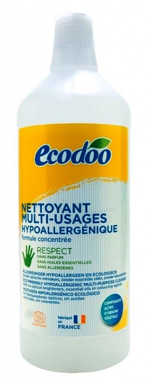 Detergent lichid multi suprafete hipoalergenic 1L - ECODOO