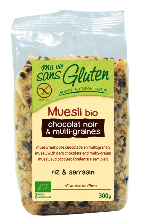 Musli multicereale ciocolata neagra eco 300g - MA VIE SANS GLUTEN