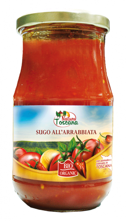 Sos tomat Arrabbiata eco 340g - NATURA TOSCANA