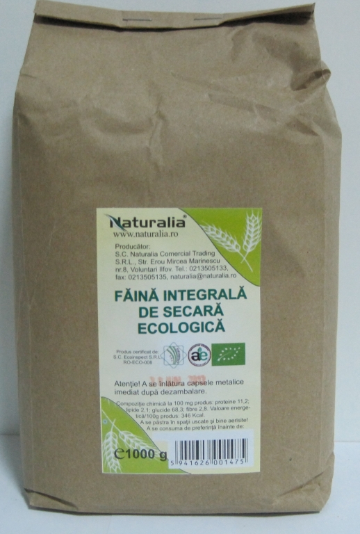 Faina secara integrala {ambalaj rustic} eco 1kg - NATURALIA