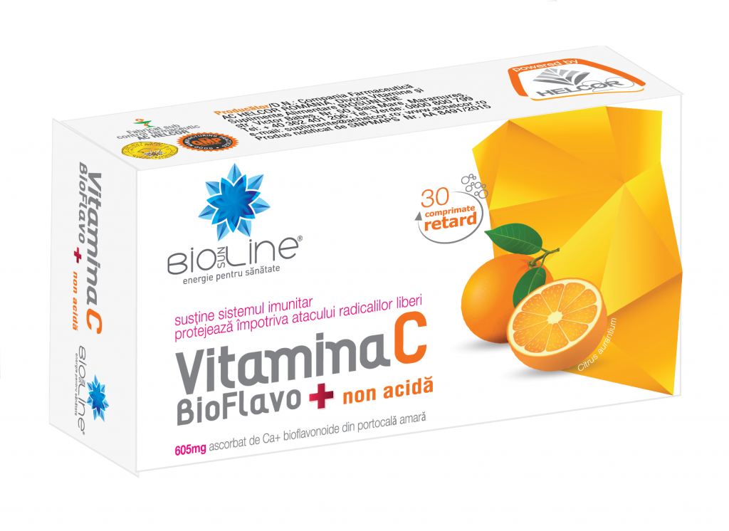 Vitamina C BioFlavo+ 30cp - AC HELCOR