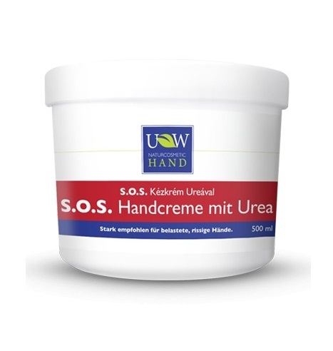 Crema maini uree SOS 500ml - CHARLOTTE COSMETICS