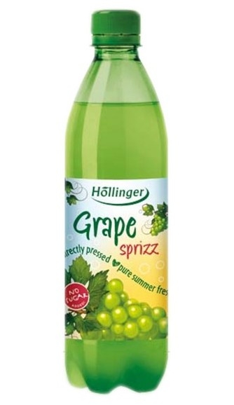 Suc acidulat struguri albi 500ml - HOLLINGER
