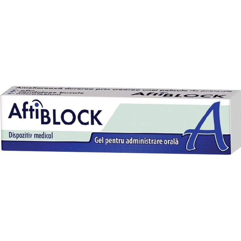 Gel bucal AftiBlock 8g - NATUR PRODUKT
