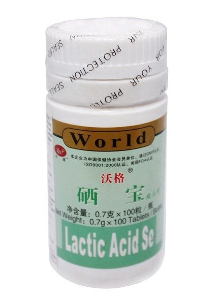 Seleniu acid lactic 100cps - GROWFUL PHARMACEUTICAL