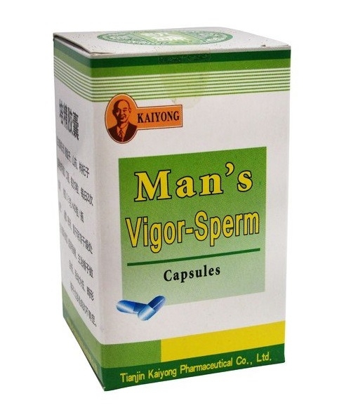Man`s vigor sperm 42cps - KAIYONG PHARMACEUTICAL