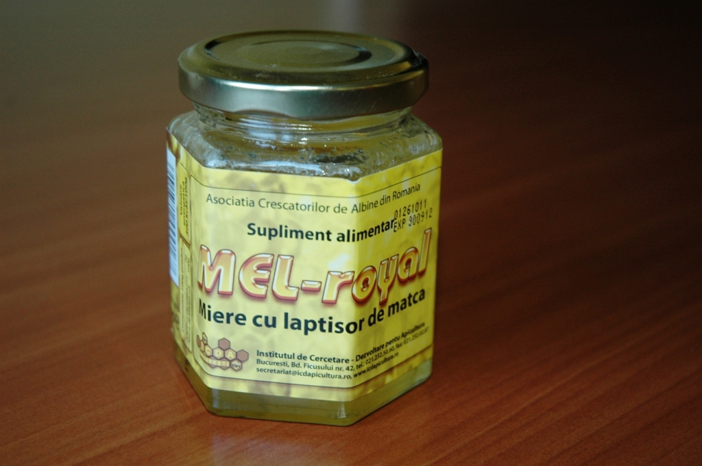 Miere laptisor matca Mel royal 200g - INSTITUT APICOL