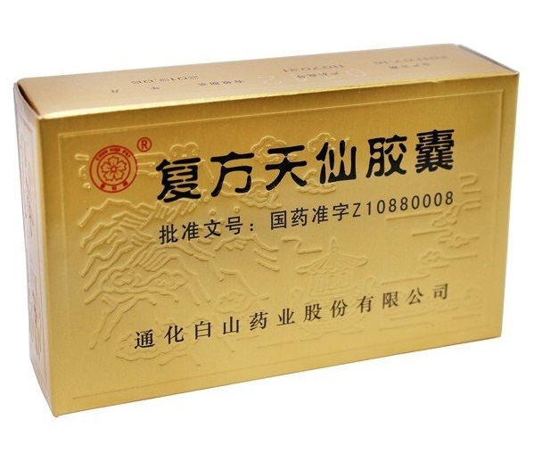 Tian Xian capsule 60cps - JILIN TONGHUAKAN NUTRITION
