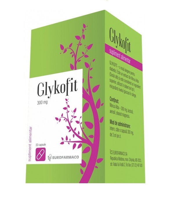 Glykofit 300mg 30cps - EUROFARMACO