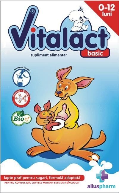 Lapte formula +0luni Vitalact basic 400g - BIOEF