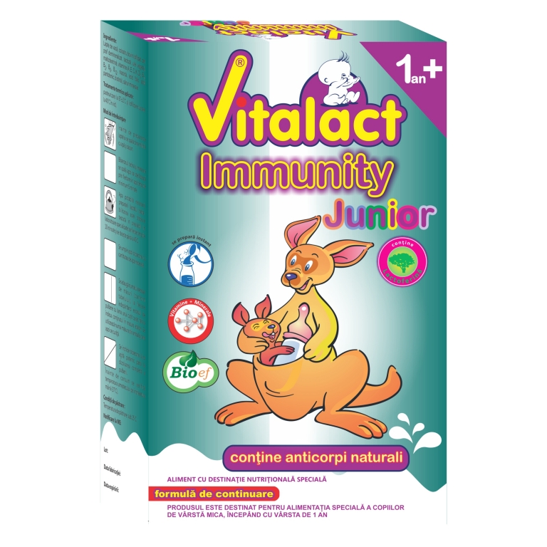 Lapte formula +12luni Vitalact immunity Junior 400g - BIOEF