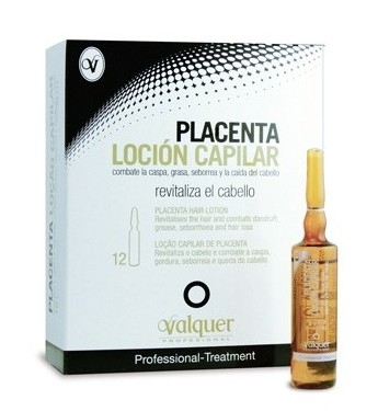 Lotiune capilara placenta 12fl - VALQUER PROFESIONAL