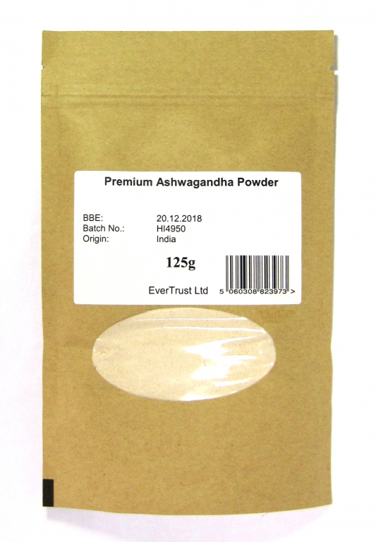 Pulbere ashwagandha 125g - EVERTRUST