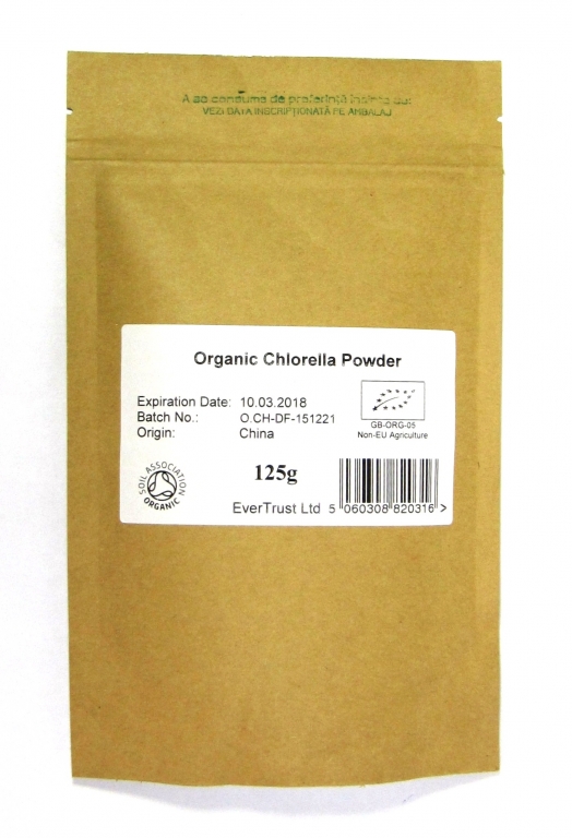 Pulbere chlorella 125g - EVERTRUST