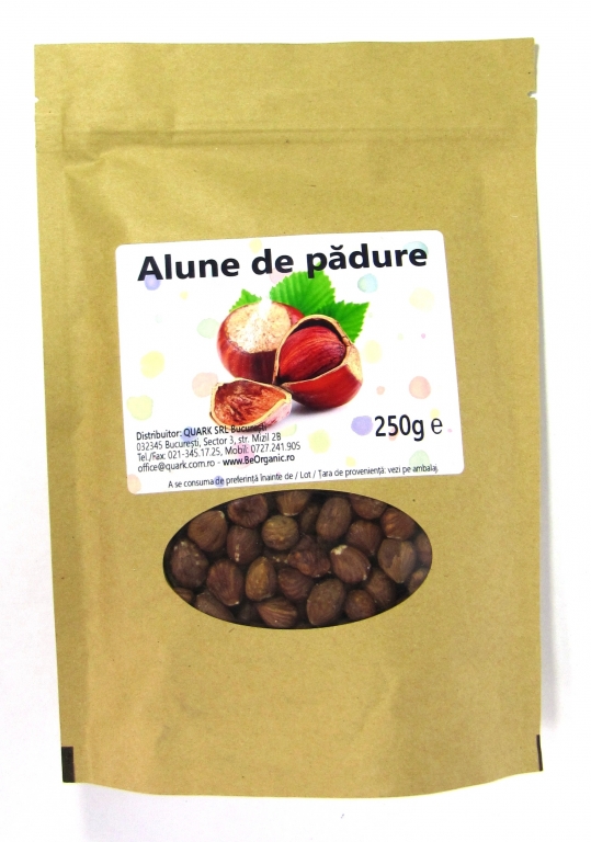 Alune padure crude intregi 250g - EVERTRUST