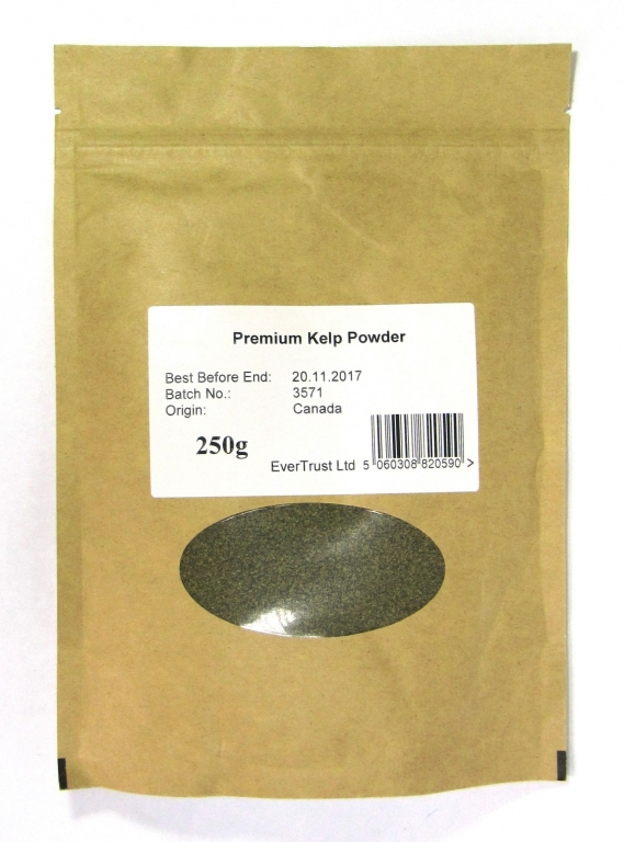 Pulbere kelp 250g - EVERTRUST