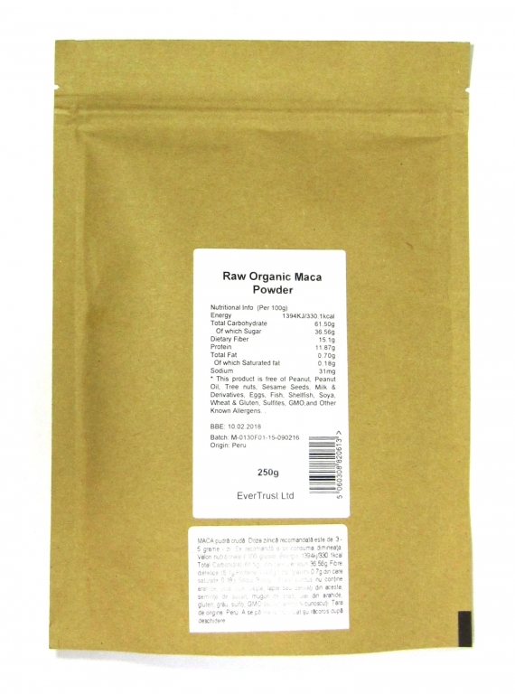 Pulbere maca 250g - EVERTRUST