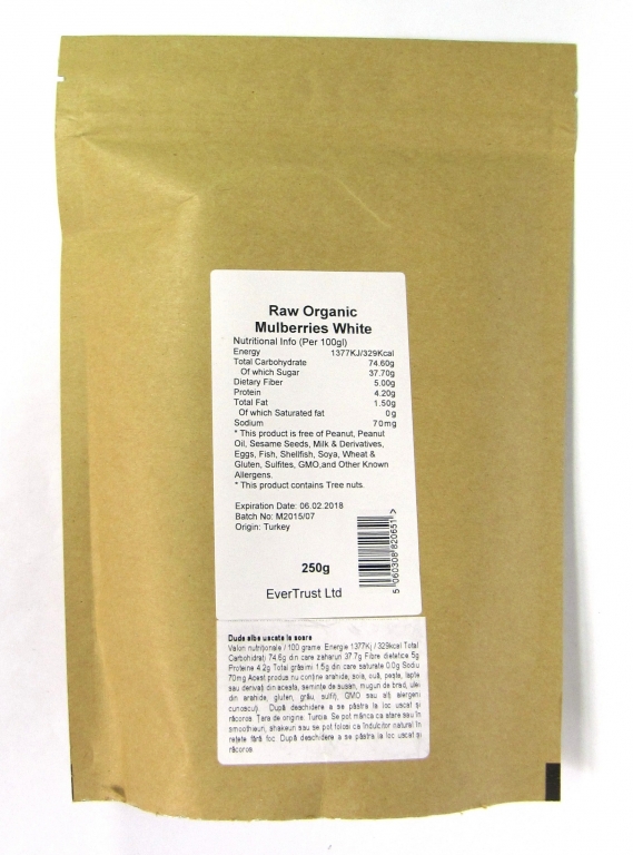 Dude albe uscate 250g - EVERTRUST