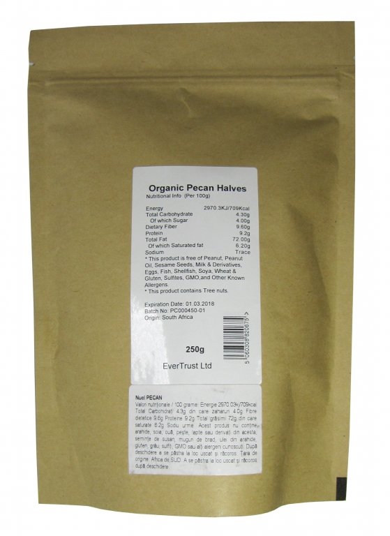 Nuci pecan 250g - EVERTRUST
