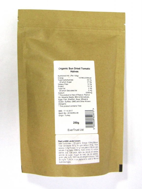 Rosii uscate la soare 250g - EVERTRUST