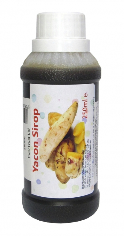 Sirop yacon indulcitor raw bio 250ml - EVERTRUST