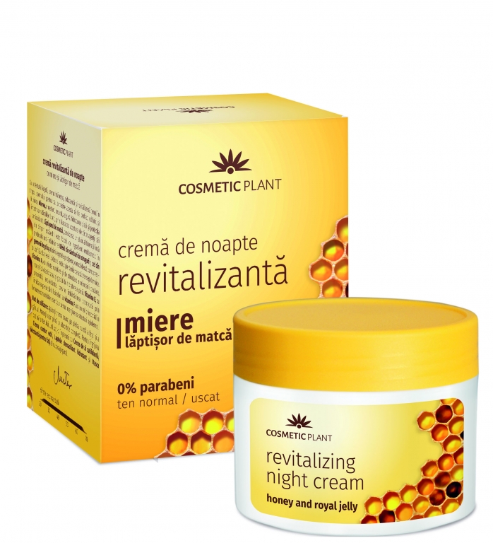 Crema noapte revitalizanta miere laptisor matca 50ml - COSMETIC PLANT