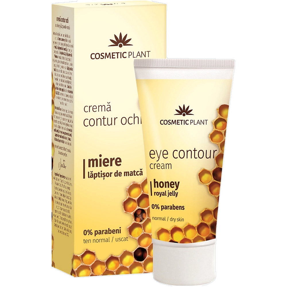 Crema contur ochi miere laptisor matca 30ml - COSMETIC PLANT