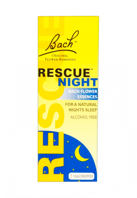 Amestec picaturi florale Rescue Night fara alcool 10ml - BACH REMEDIES