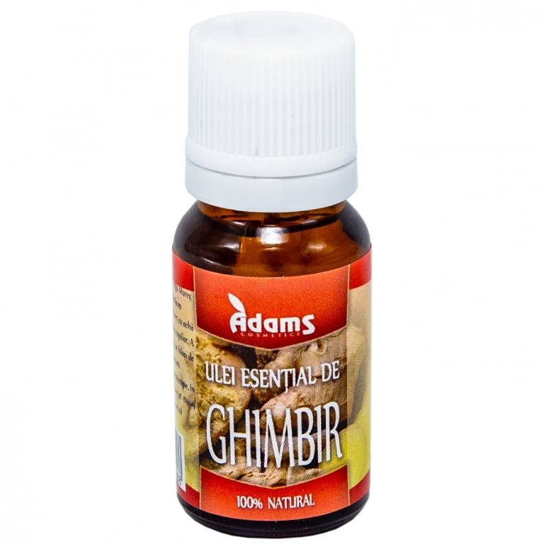 Ulei esential ghimbir 10ml - ADAMS