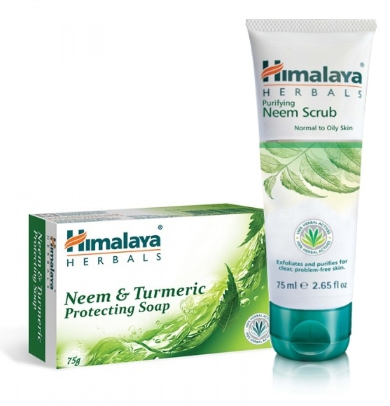 Set cadou [scrub facial purificator+sapun neem] 2b - HIMALAYA CARE