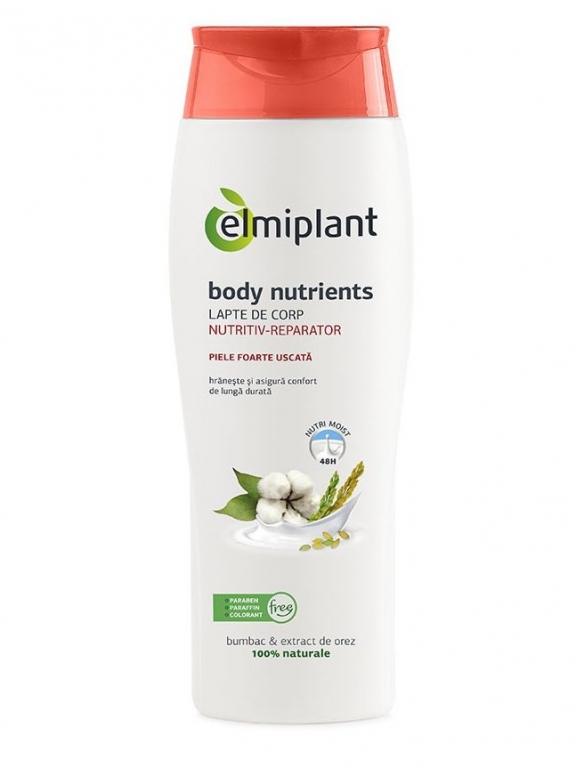 Lapte corp nutritiv reparator 400ml - ELMIPLANT