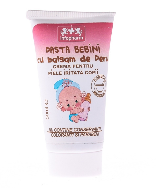 Crema piele iritata balsam Peru Bebini 50ml - INFOPHARM