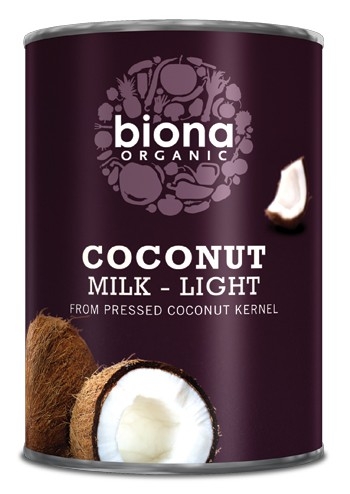 Lapte cocos light 400ml - BIONA