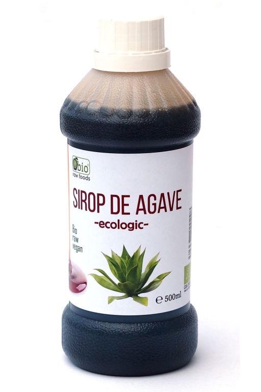 Sirop agave brun raw eco 500ml - OBIO