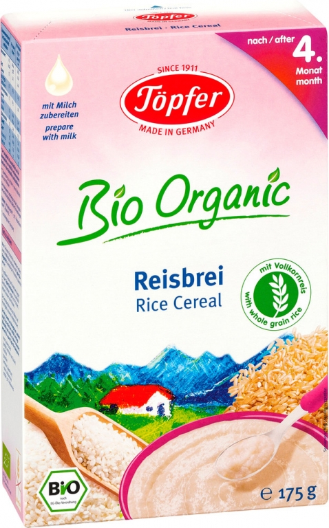 Cereale orez bebe +4luni 175g - TOPFER