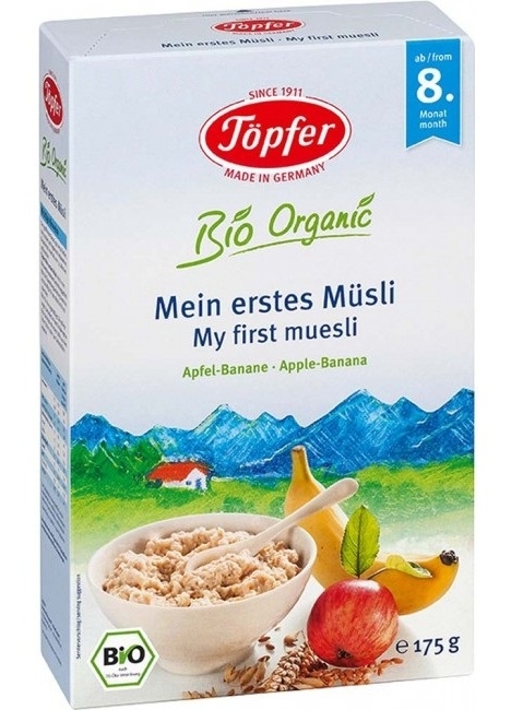 Cereale musli bebe +8luni 175g - TOPFER