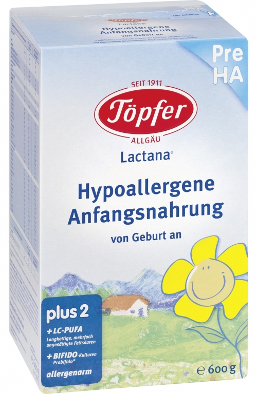 Lapte formula Pre HA Lactana +0luni 600g - TOPFER