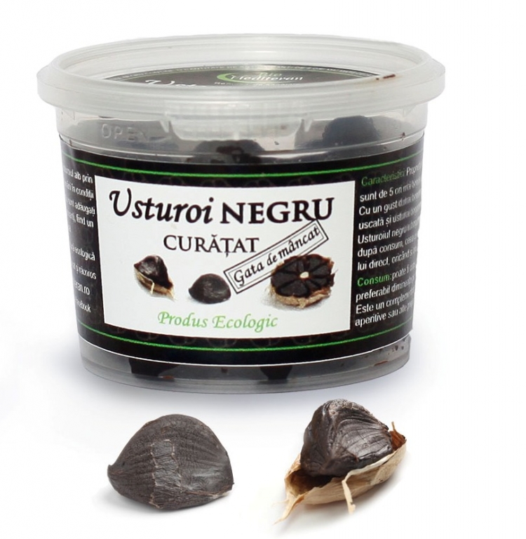 Usturoi negru curatat 60g - LA ABUELA CARMEN