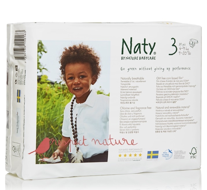 Scutece eco nr3 {4~9kg} 31b - NATY