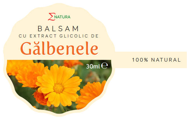 Balsam extract glicolic galbenele 30ml - ENATURA