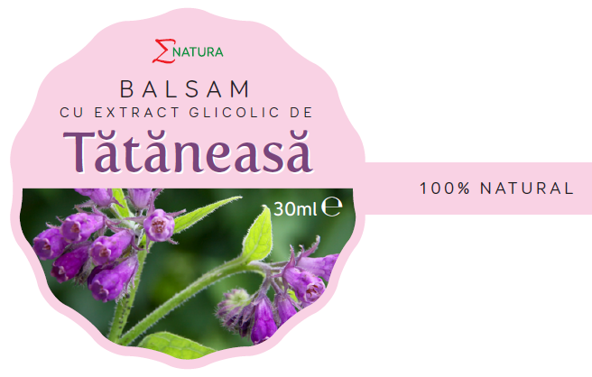 Balsam extract glicolic tataneasa 50ml - ENATURA