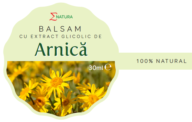 Balsam extract glicolic arnica 50ml - ENATURA