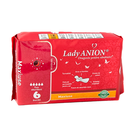 Absorbant ciclu 5pic Maxi use 6b - LADY ANION